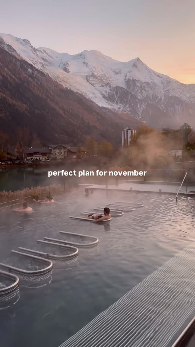 Thermal Spa in Chamonix Offers Mountain Views