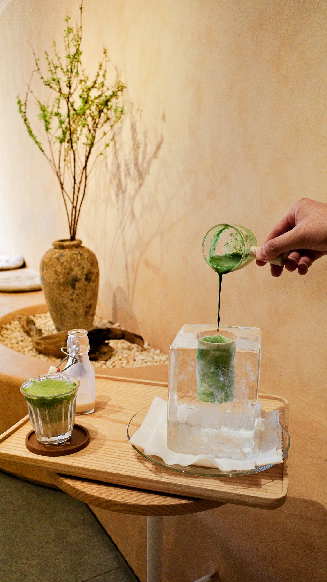 Saigon Cafe Features Frozen Matcha Lattes