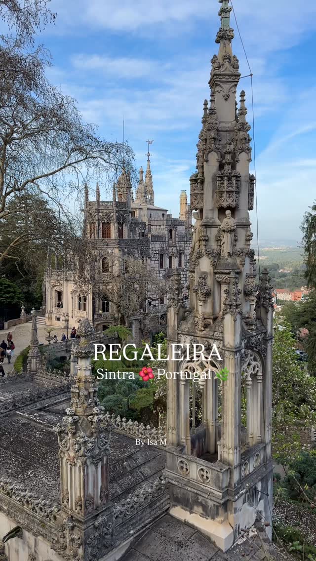Explore Sintra's Ornate Quinta Da Regaleira Castle