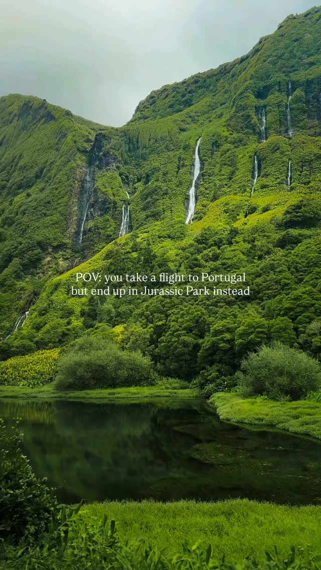 Azores Waterfalls Resemble Jurassic Park