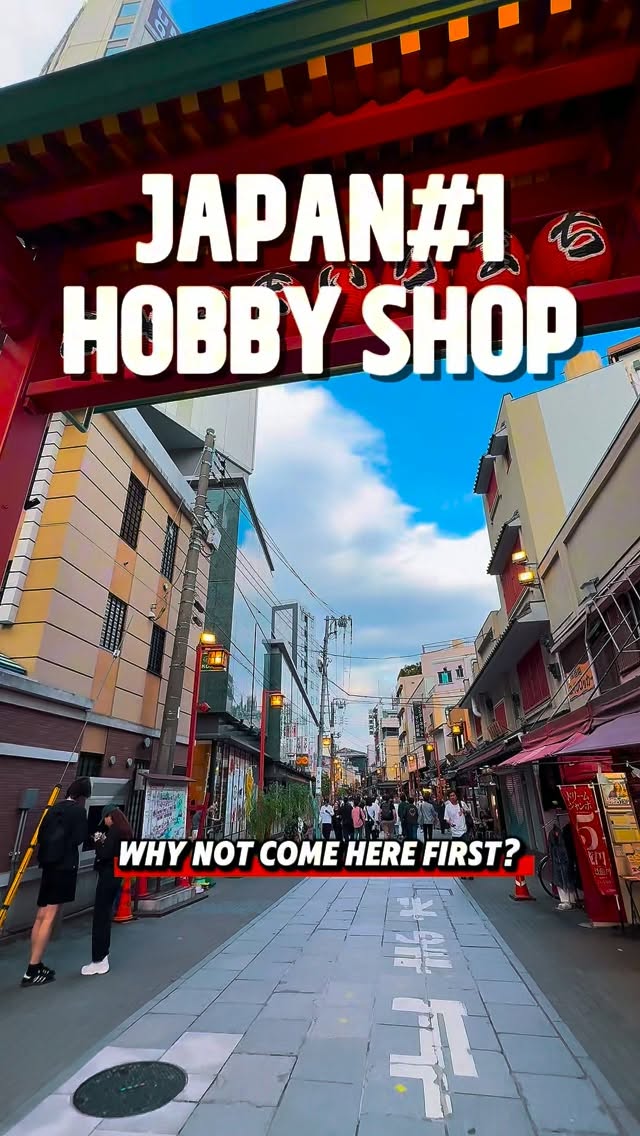 Asakusa's Hobby Shops and Temples