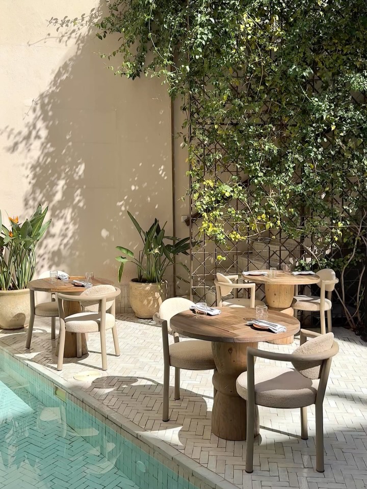 Naama Marrakech: Courtyard Dining With Pool