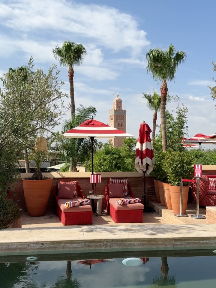 Marrakech Sun Lounging Spots
