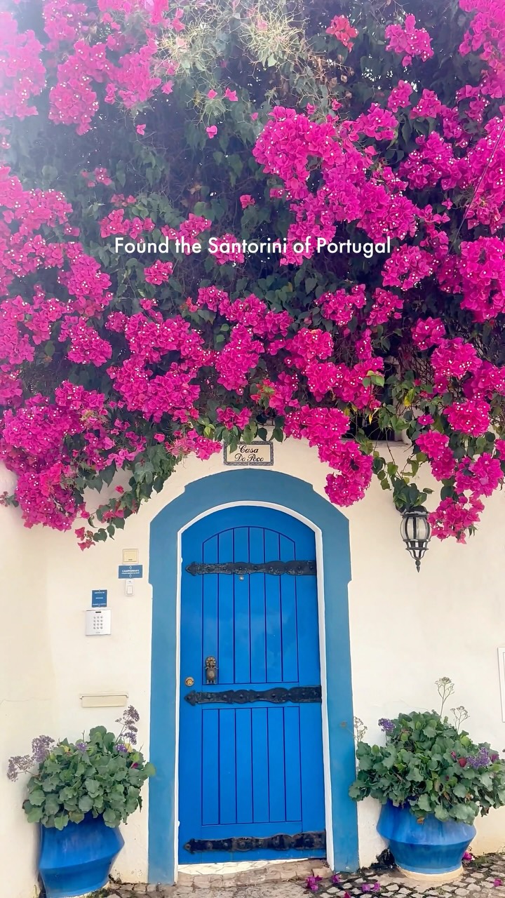 Charming Portuguese Coastal Village and Ice Cream Spot