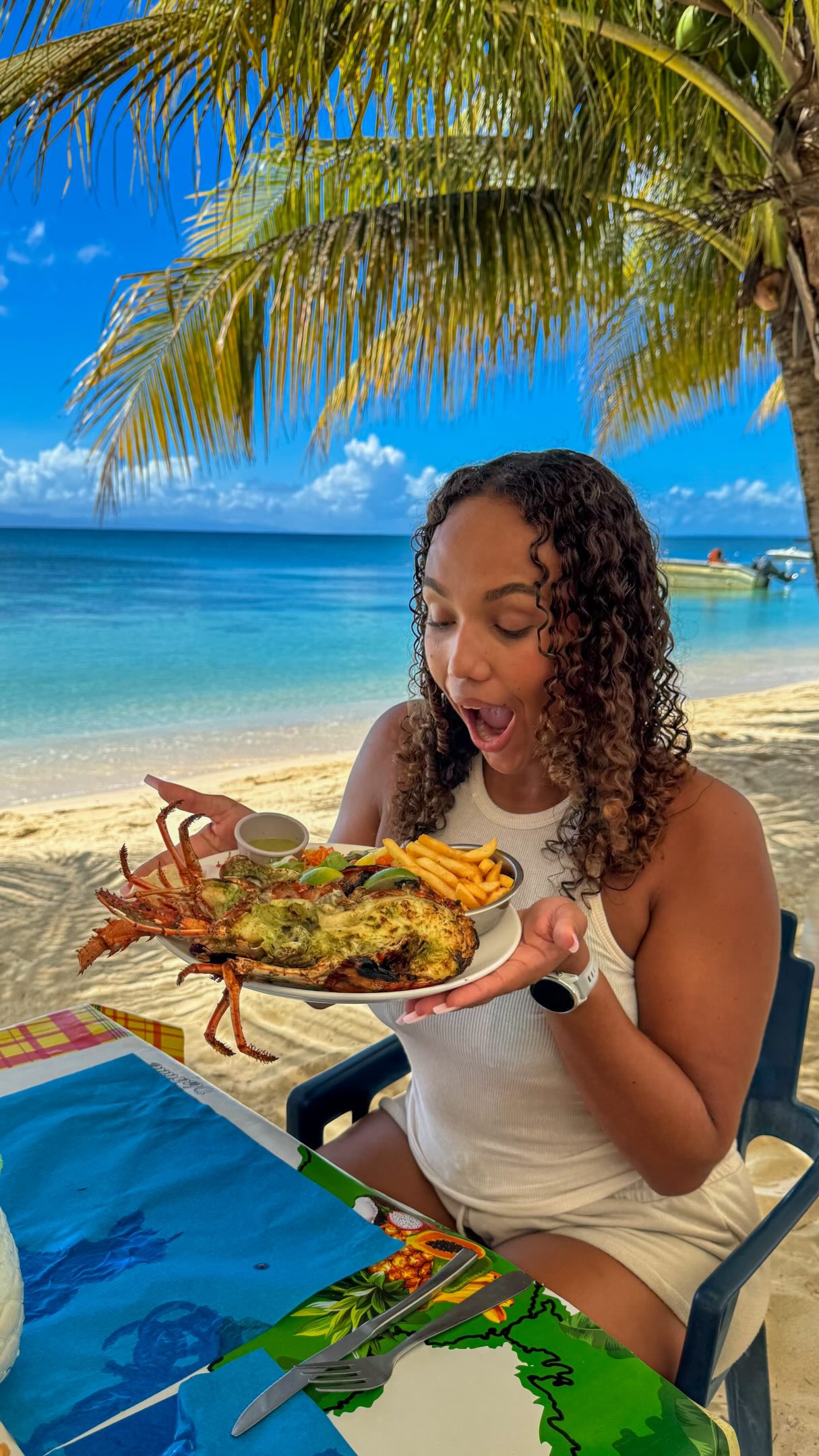 Marie-Galante Beachfront Restaurant Serves Fresh Seafood
