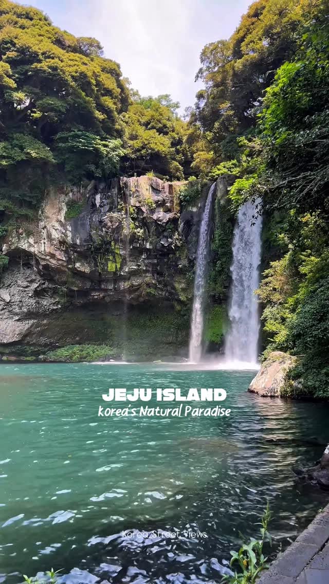 Jeju Island's Natural Wonders: Waterfalls and Beaches