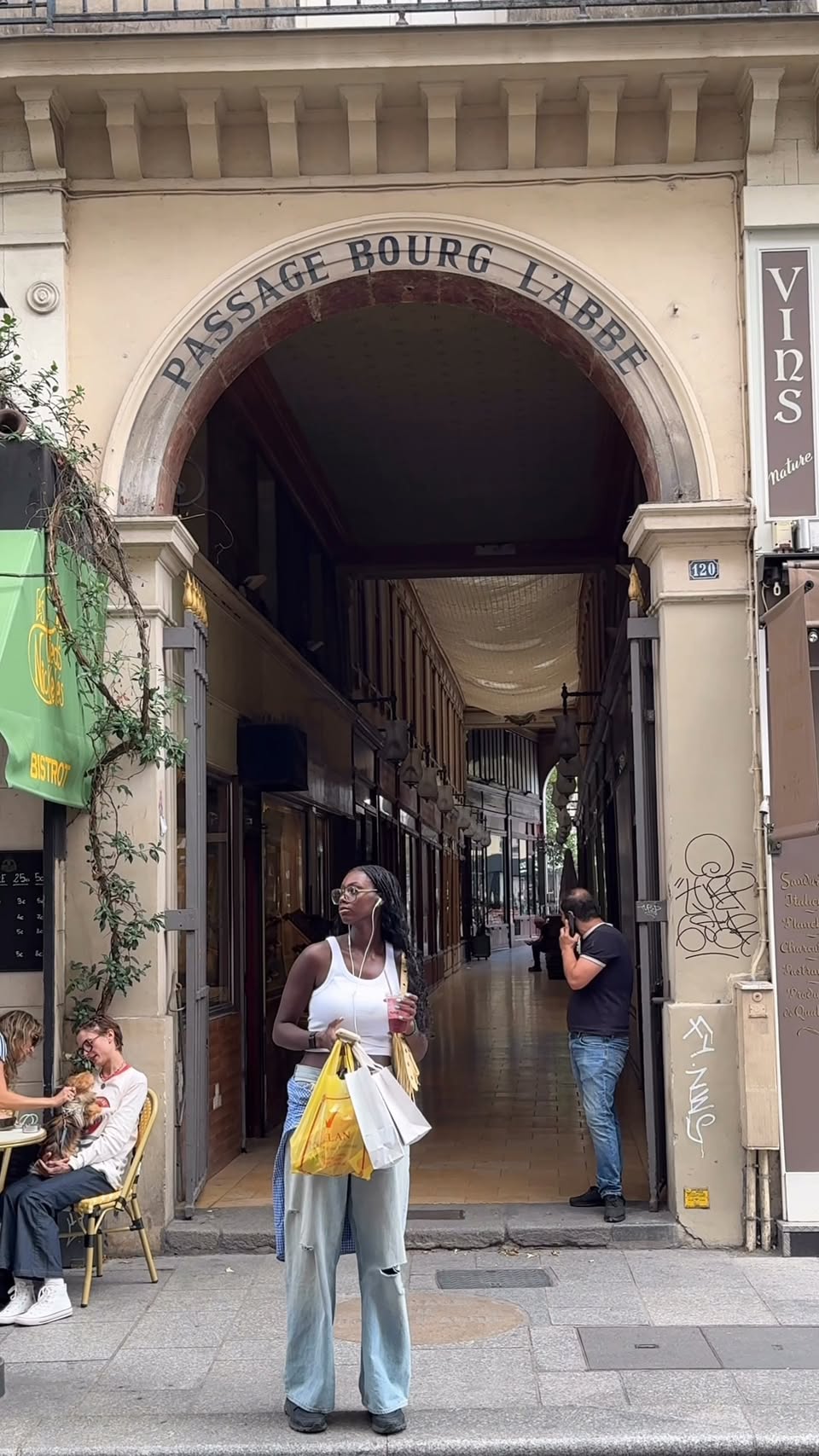 Parisian Covered Passages: Passage du Bourg l'Abbé