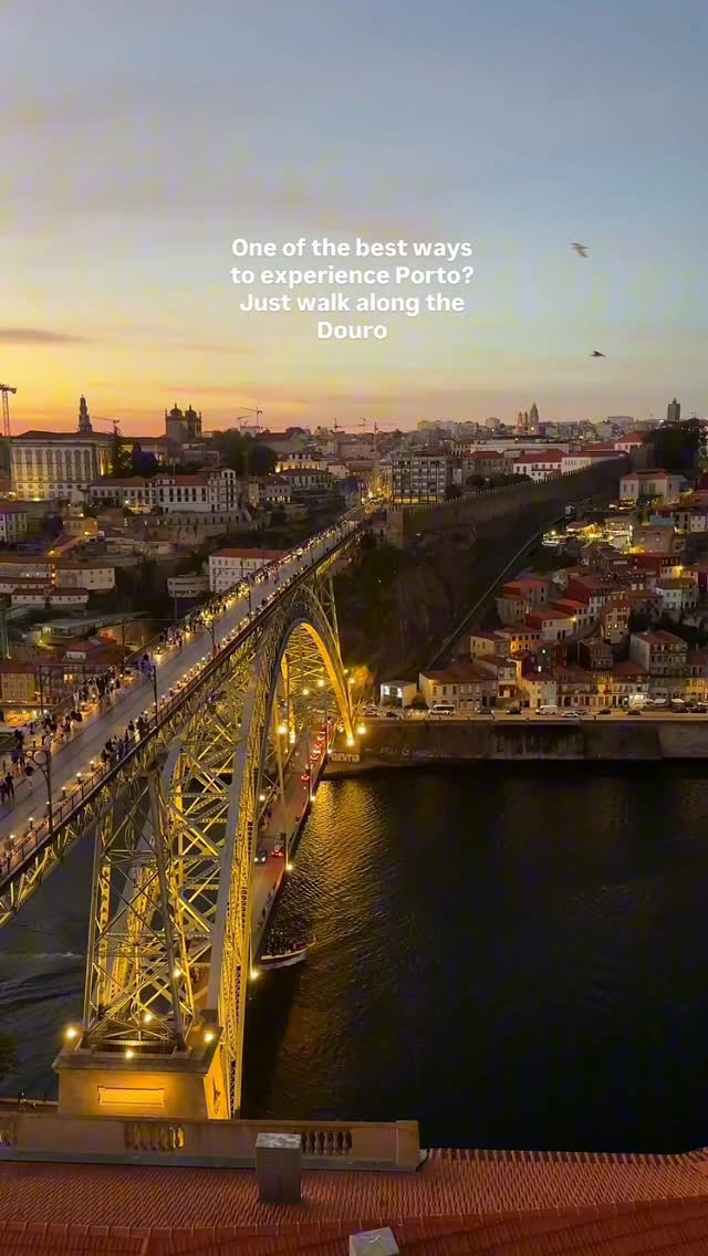 Porto's Iconic Bridge And Douro River Views
