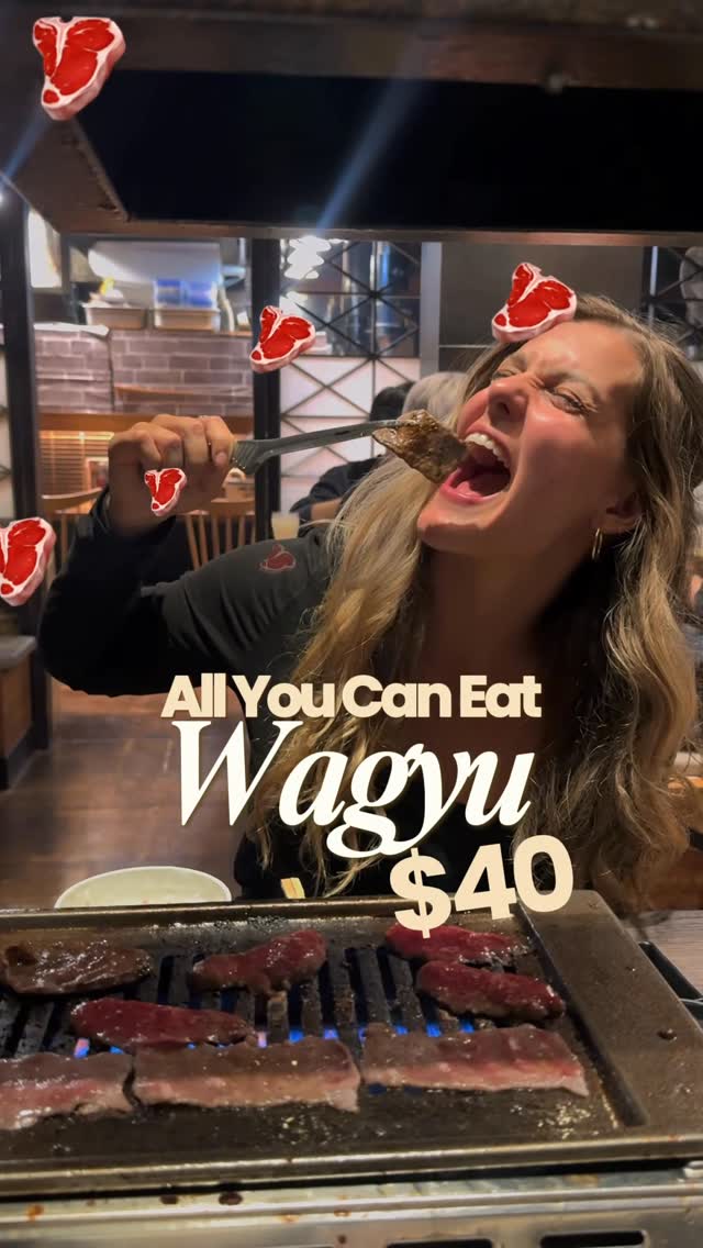 All-You-Can-Eat Wagyu Restaurant in Shinjuku
