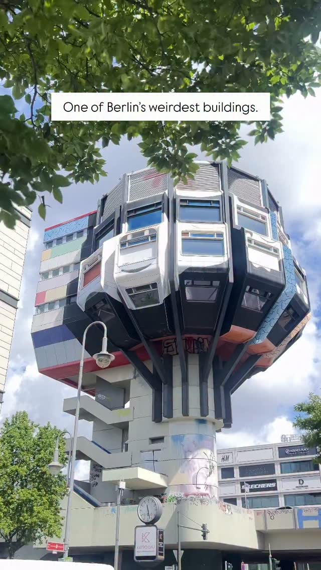Steglitz's Spaceship-Like Bierpinsel Landmark