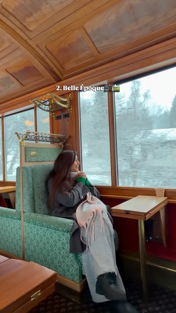 Scenic Swiss Train Routes Through Mountains