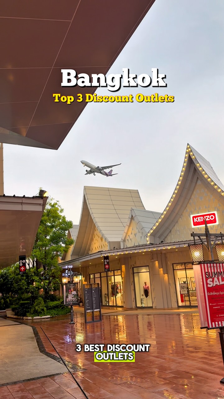 Bangkok's Top 3 Discount Outlet Shopping Spots