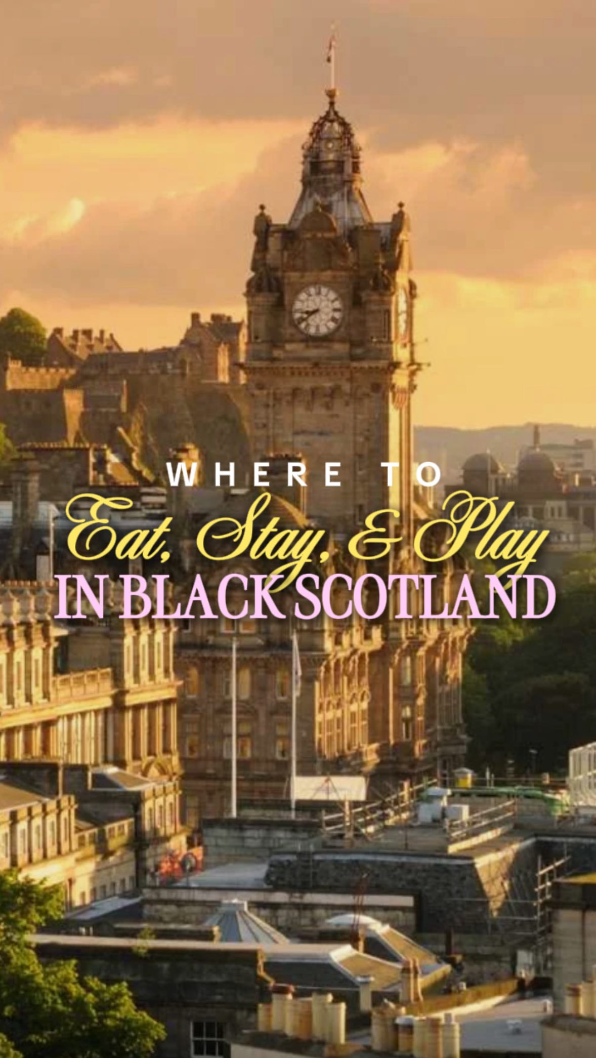 Scotland's Black-Owned Businesses: Food, Fitness, and More