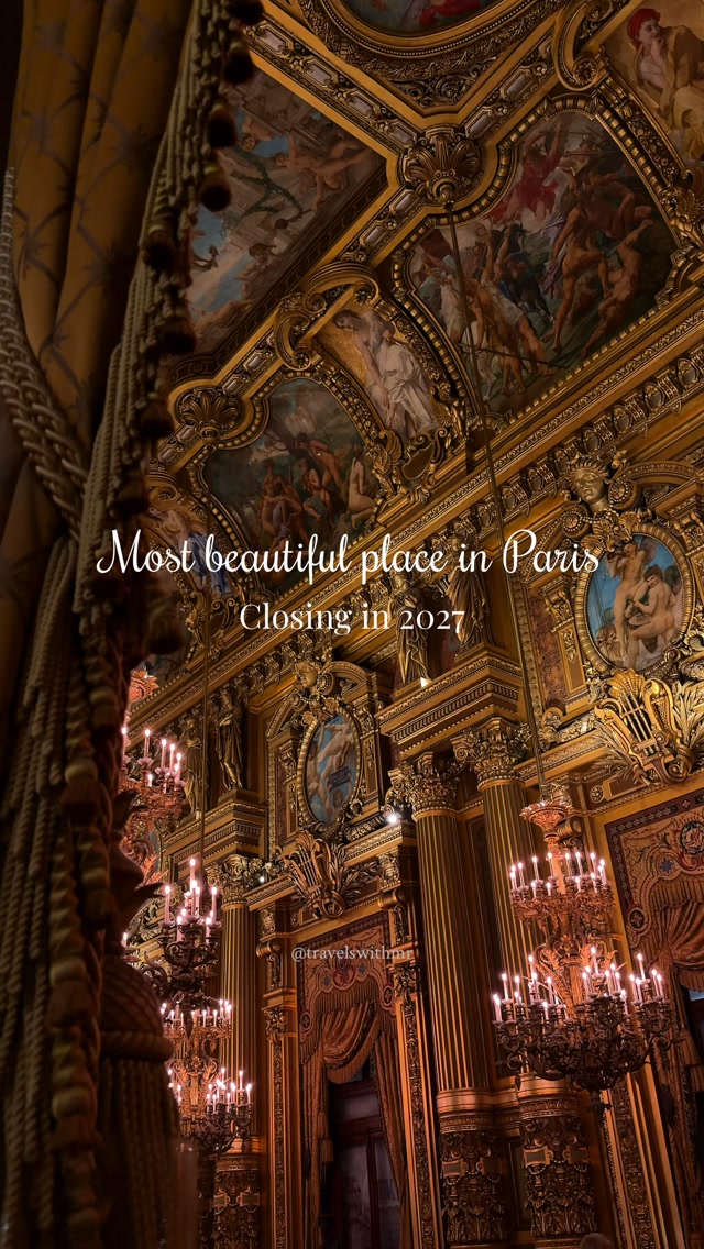 Palais Garnier Closing for Renovations