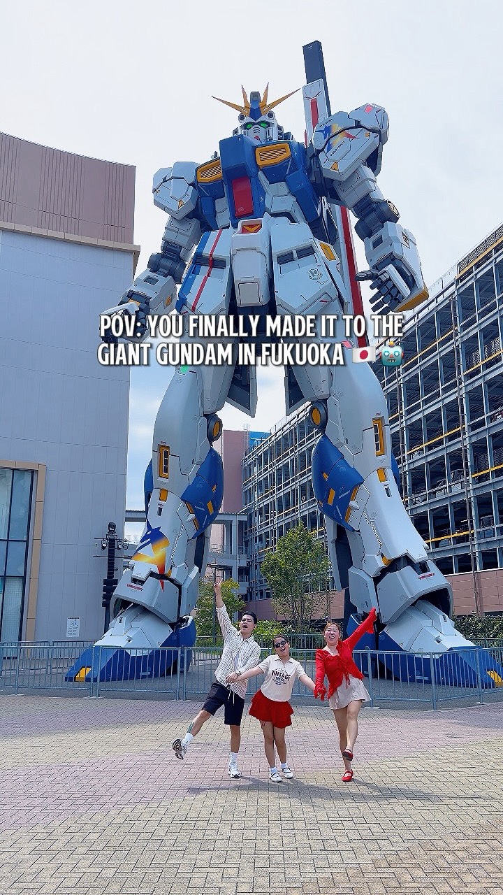 Giant Gundam Statue at LaLaport Fukuoka