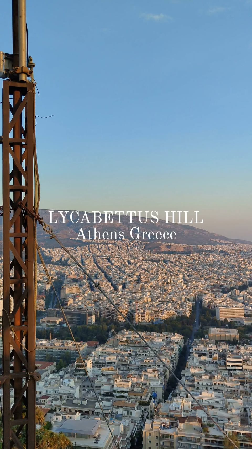 Athens' Mount Lycabettus Offers Panoramic City Views