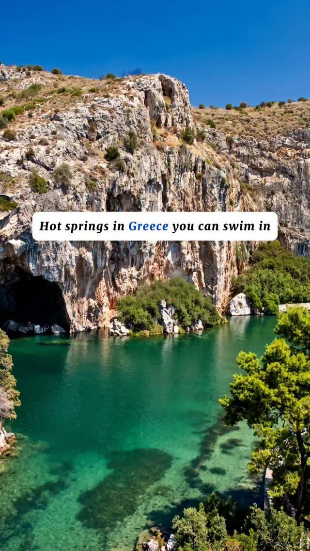 Greek Hot Springs Perfect for Cold Weather Dips