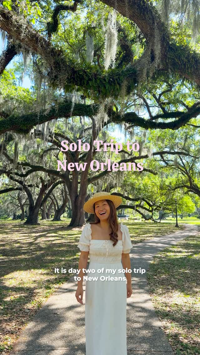 New Orleans Solo Trip: City Park to Magazine Street