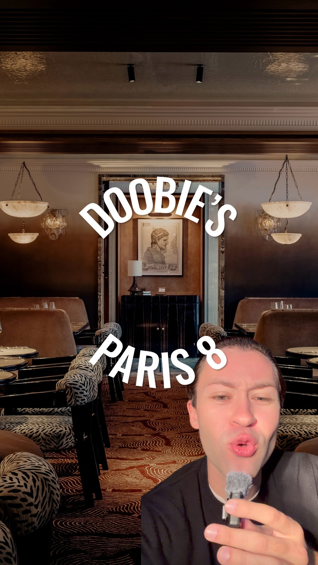 Doobie's Parisian Restaurant Reimagined As A Festive Hotspot