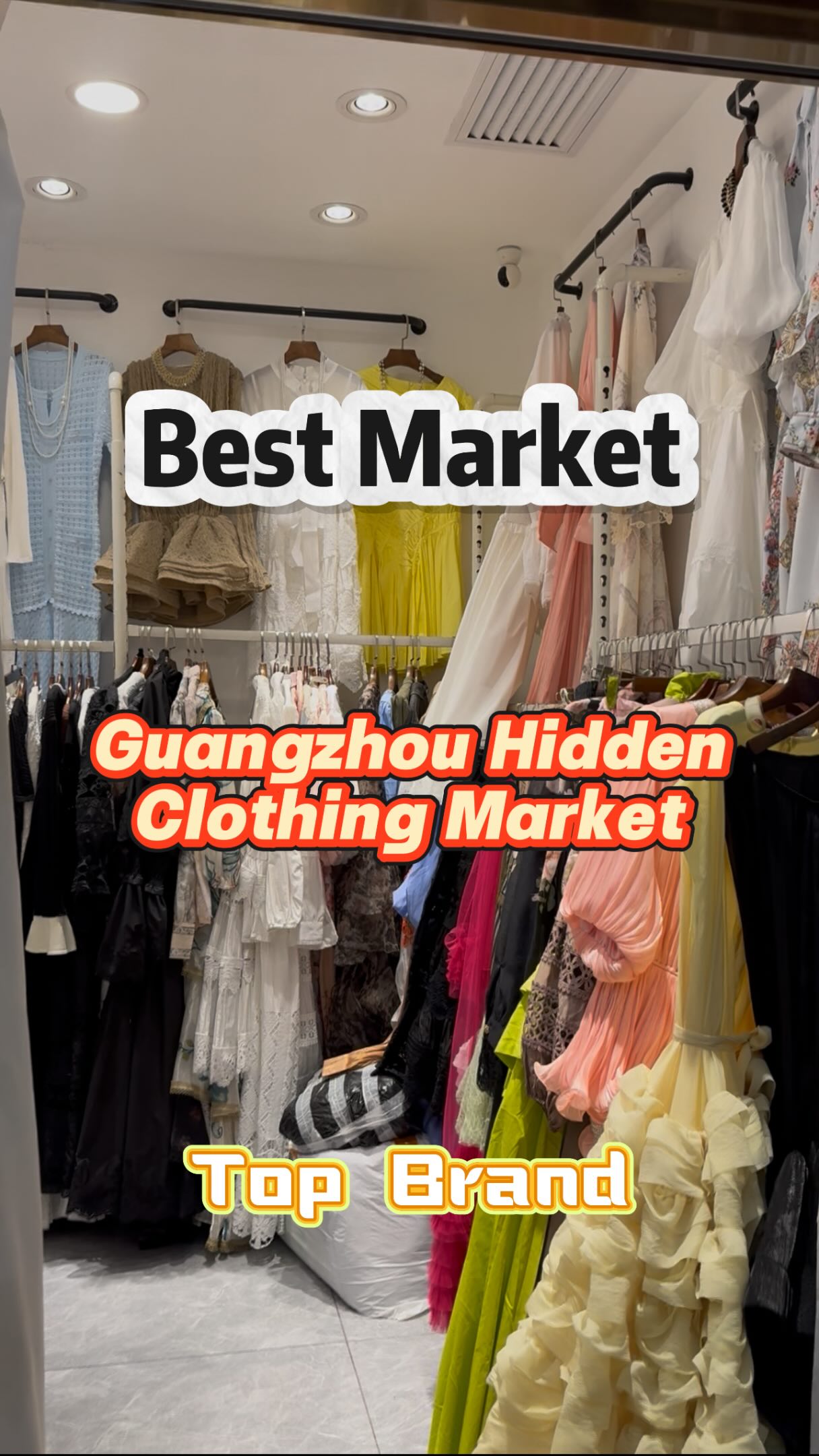 Guangzhou Wholesale Clothing Markets for European Styles