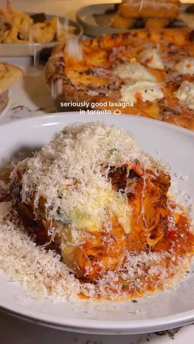 Italian Restaurant Dishes in Toronto