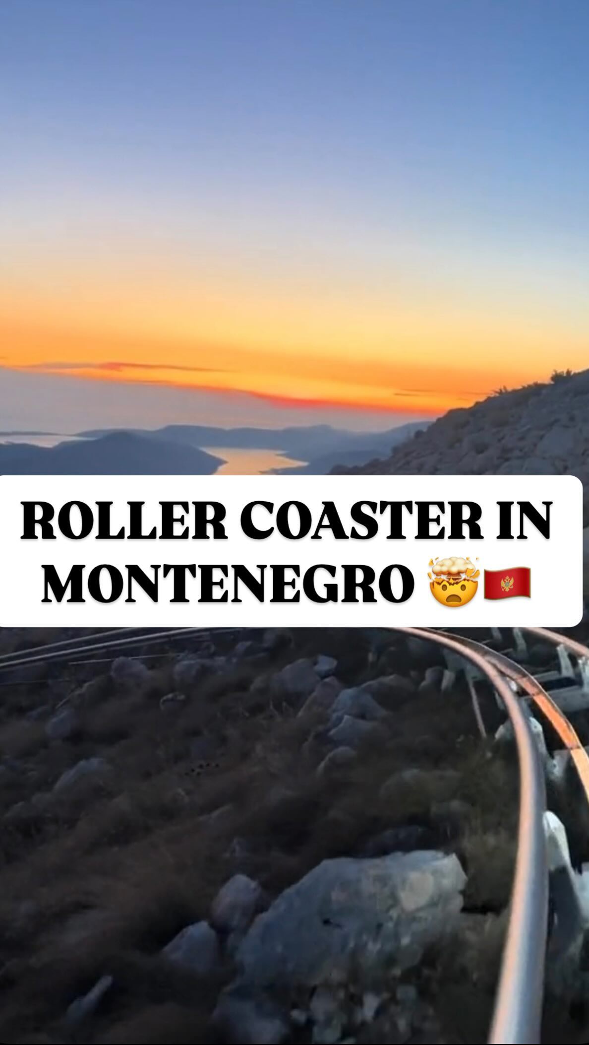 Montenegro Mountain Coaster Sunset Ride