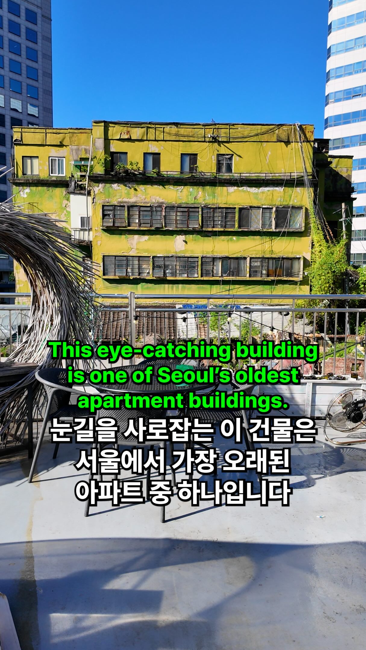 Historic Seoul Apartment's Unique Transformation