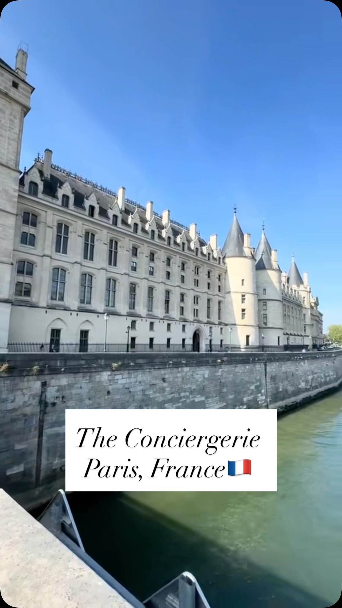 Parisian Landmarks Along The Seine River