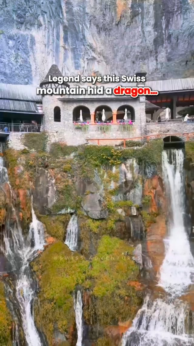 St. Beatus Caves: Dragon Legends and Waterfall Views