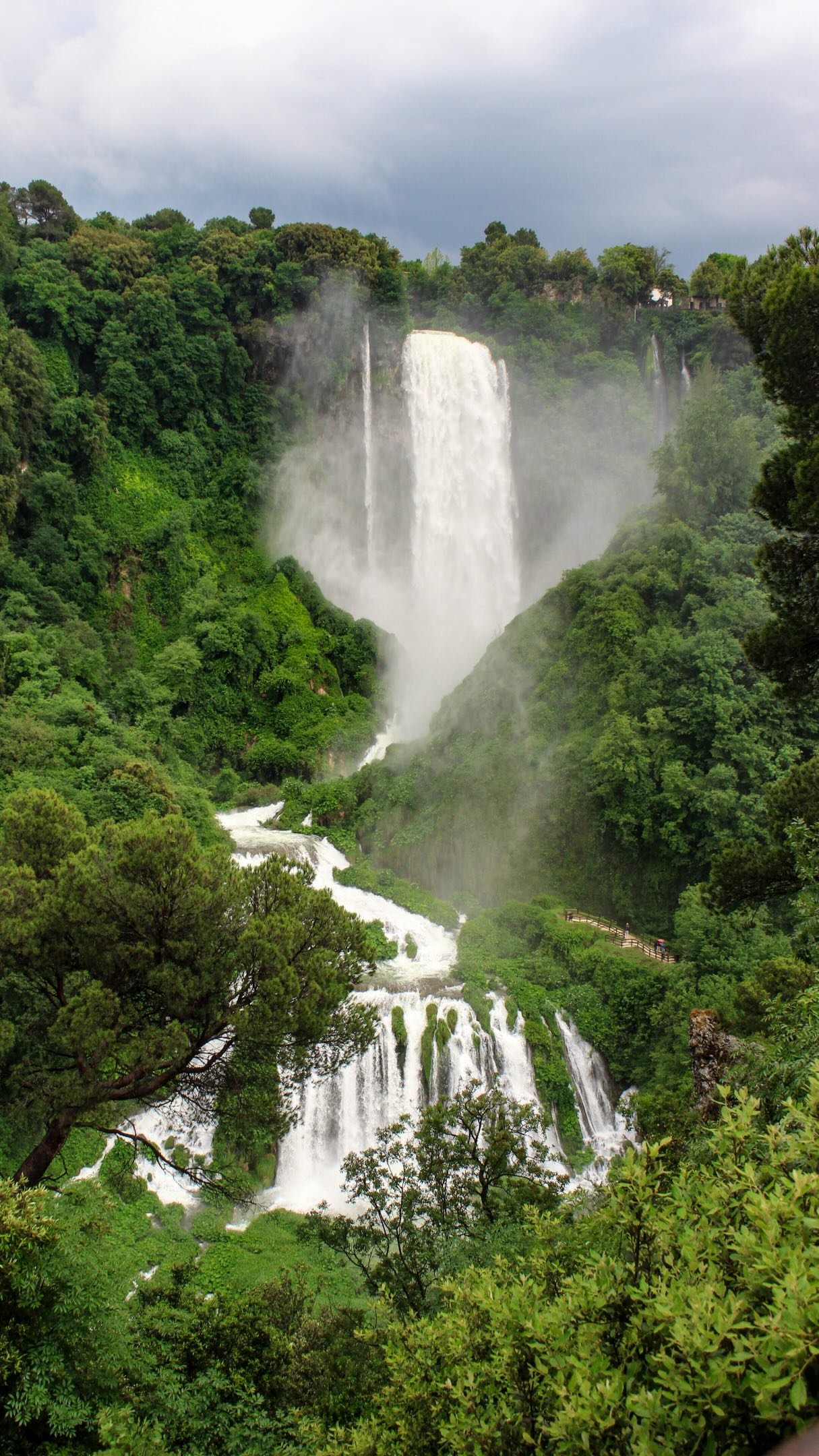 Marmore Falls: Italy's Spectacular Artificial Waterfall