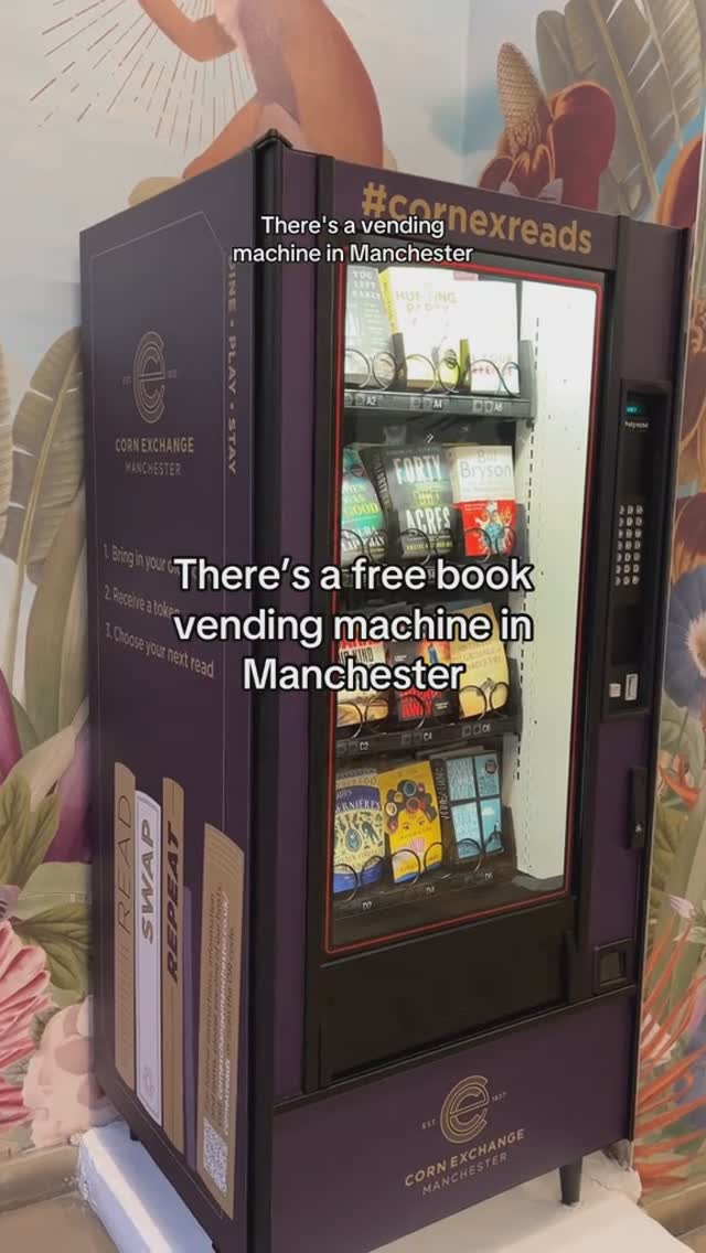 Book Swap Machine Celebrates World Book Day