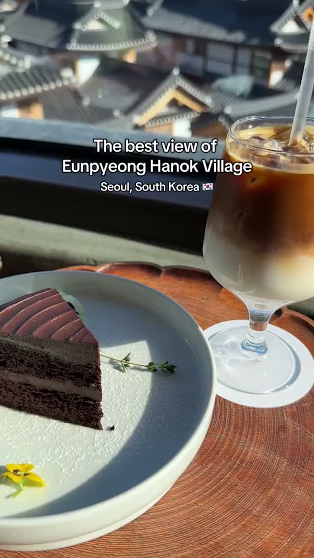 Cafe Views of Seoul's Eunpyeong Hanok Village