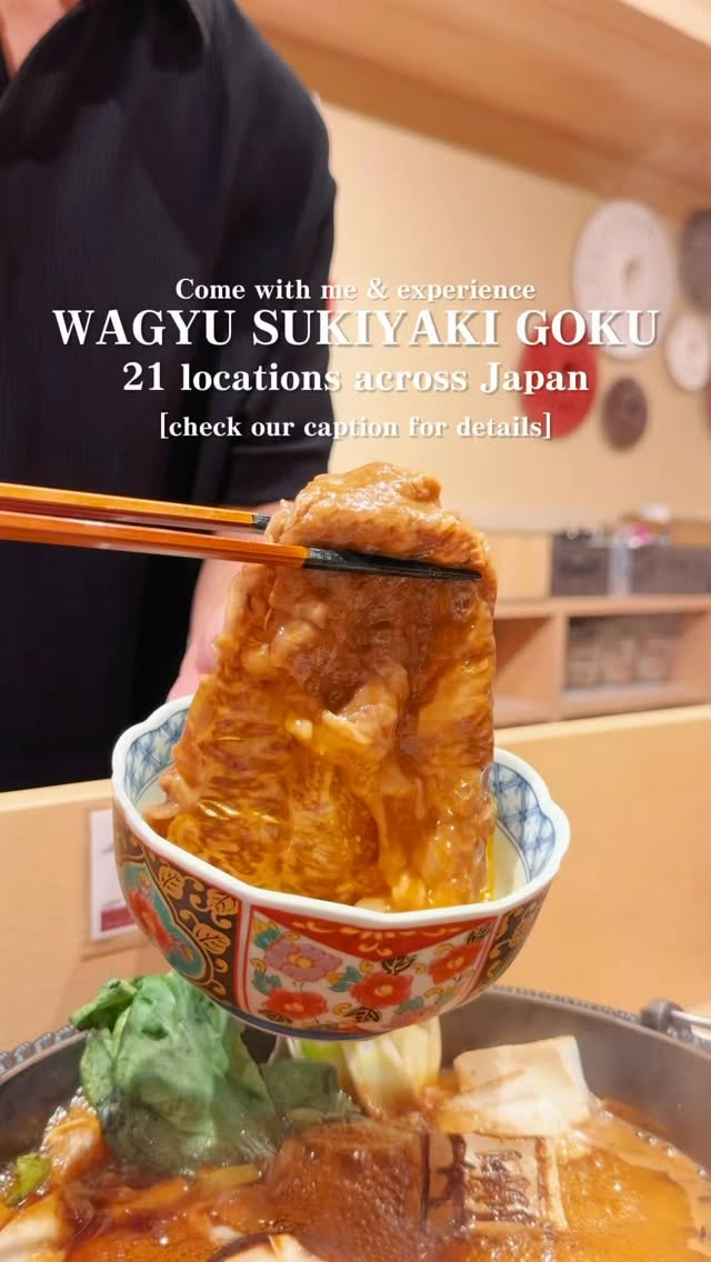 A5 Wagyu Sukiyaki Dining Experience