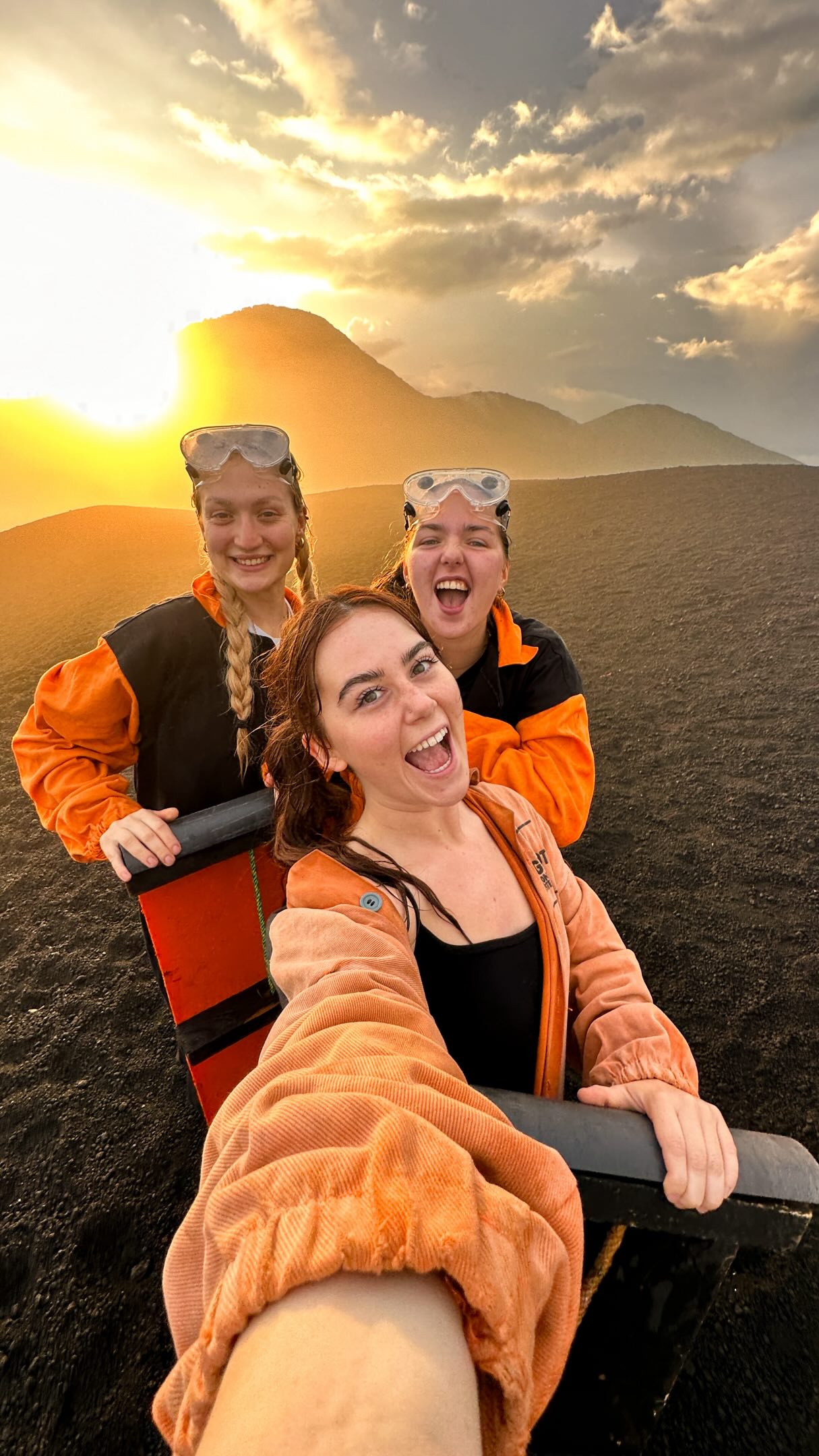 Volcano Boarding Down Nicaragua's Cerro Negro