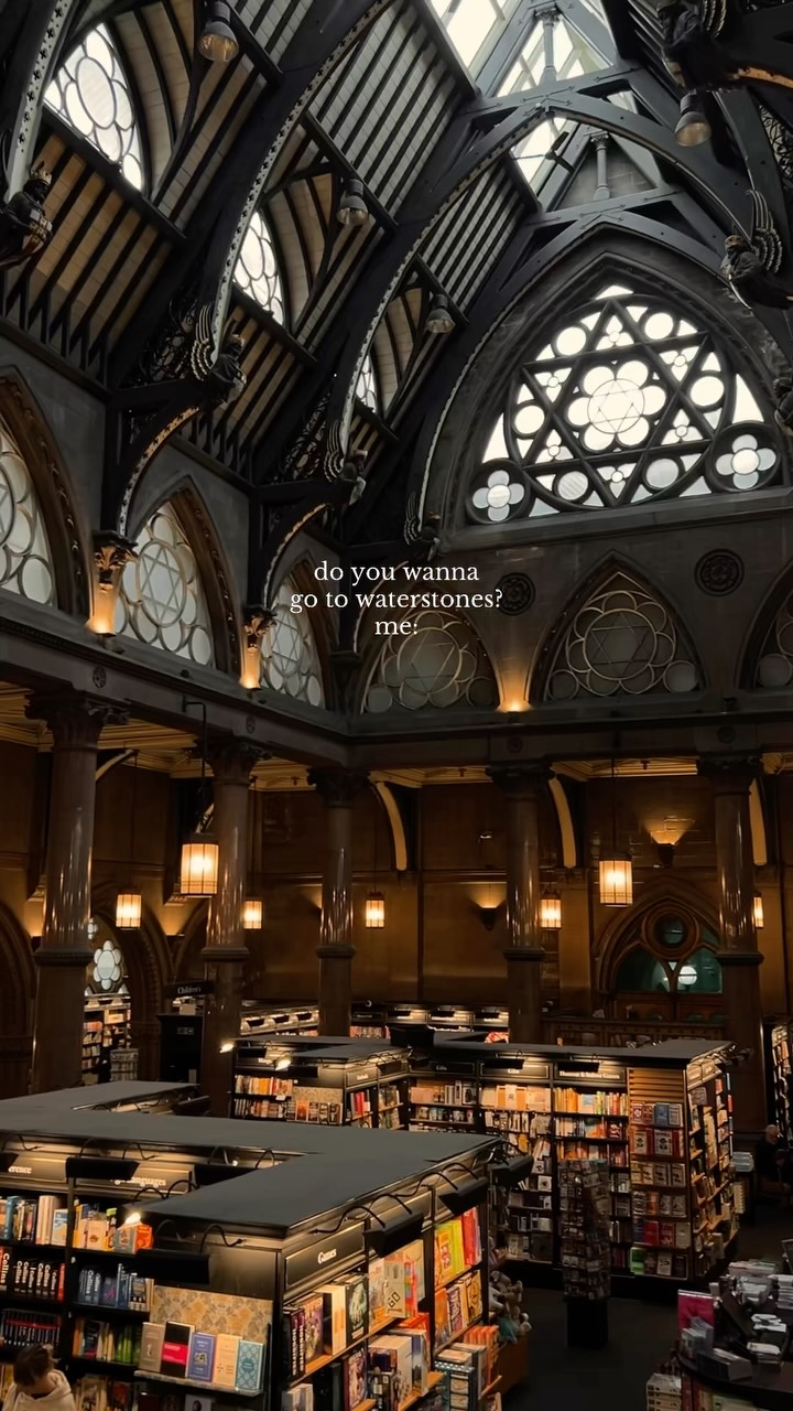 Stunning Waterstones Bookstore Interior