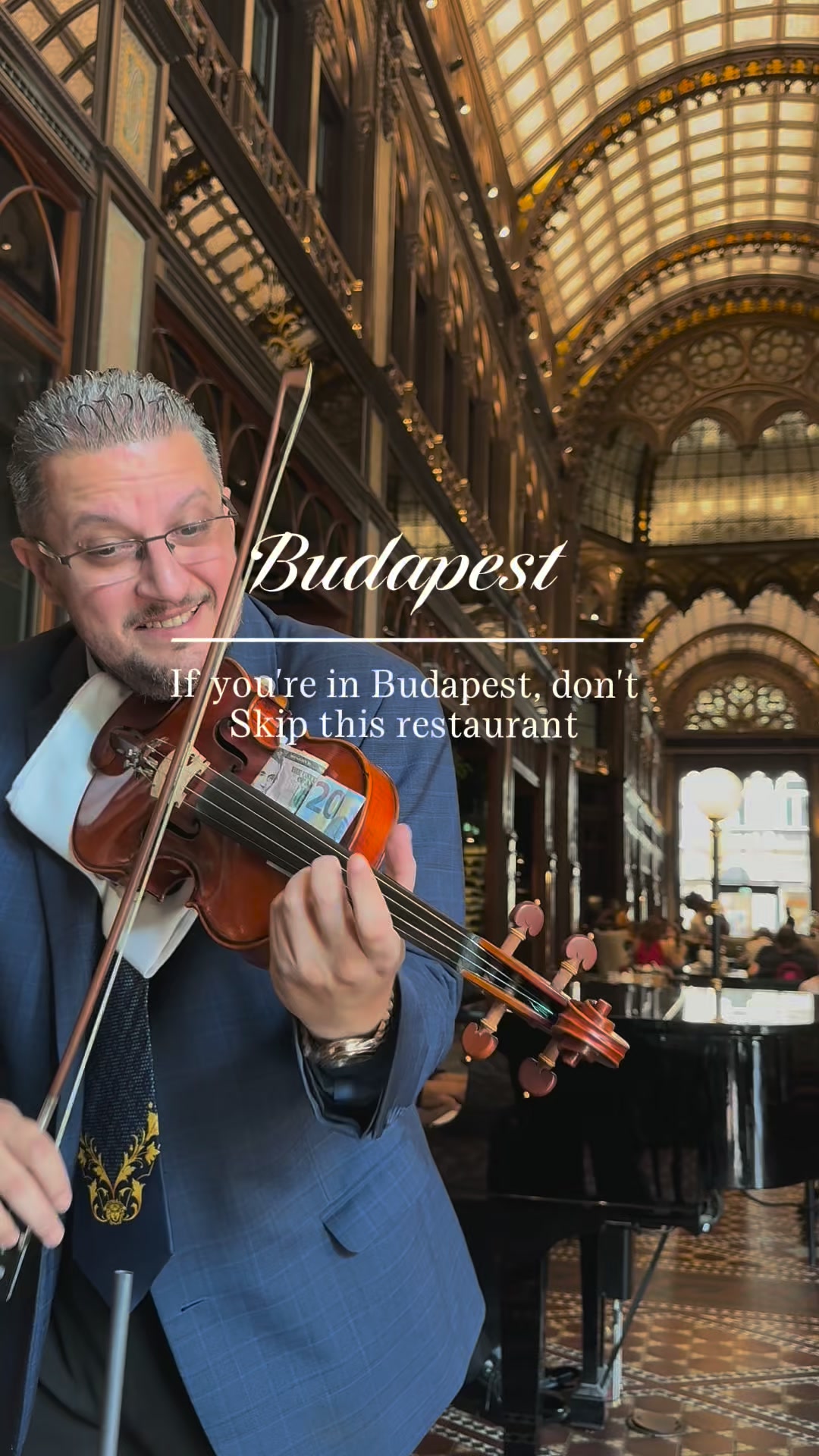 Budapest's Opulent Párisi Passage Restaurant