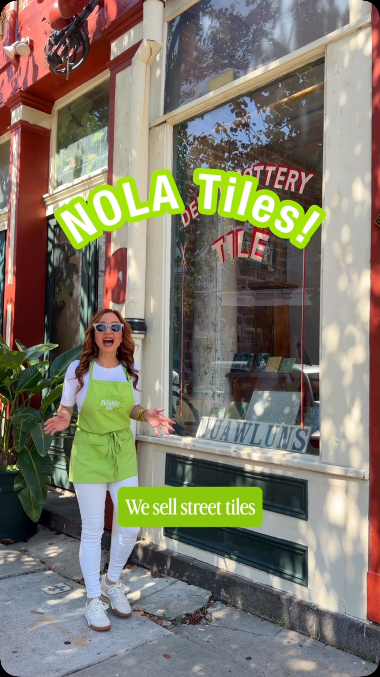 Magazine Street Shops: Handcrafted vs. Printed Tiles
