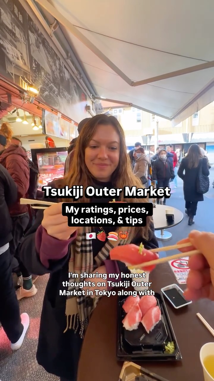 Tsukiji Outer Market Food Guide And Tips