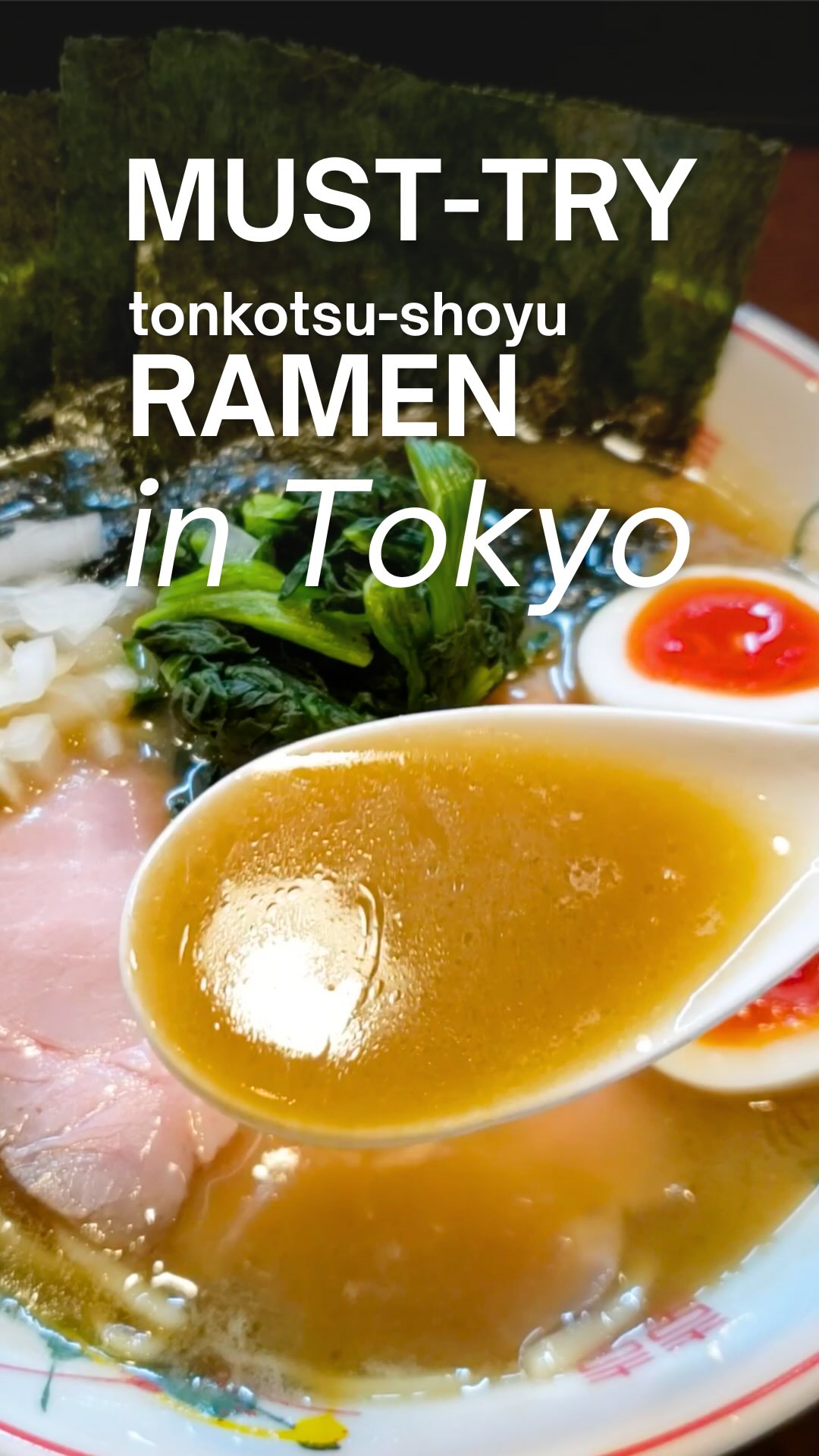 Tokyo's Unique Iekei Ramen Shop Experience