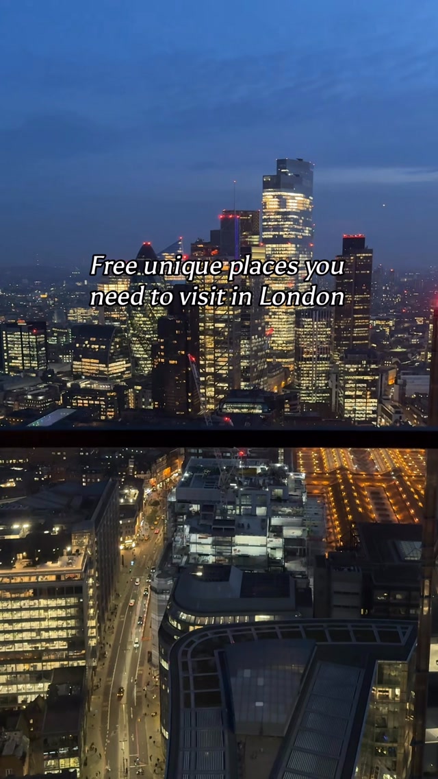 London's Unique Free Viewpoints, Museums, and Gardens