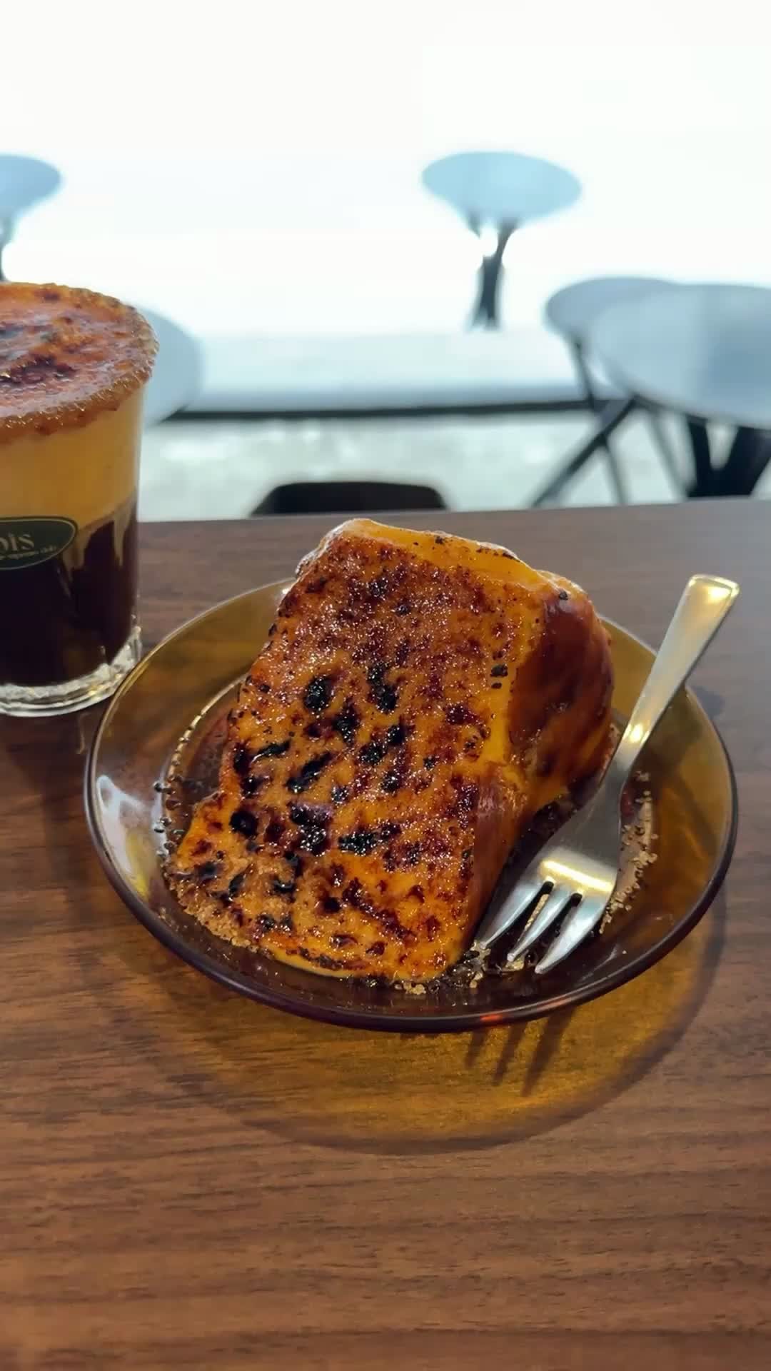 Tokyo Cafe Serves Unique Bruleed Cheesecake And Espresso
