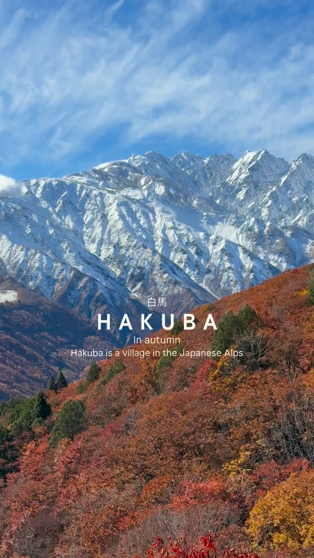 Autumn Views and Swings in the Japanese Alps