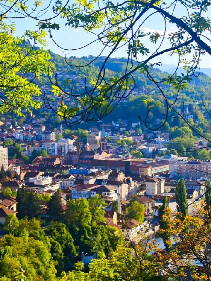 Kamarija Cafe Offers Sarajevo's Scenic Overlook
