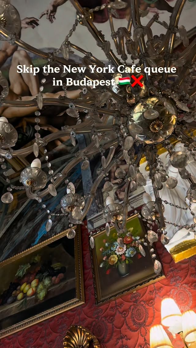 Grand Cafes Offer Old Budapest Charm