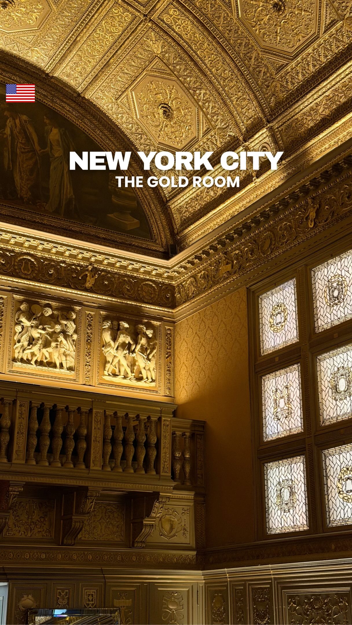 Historic Manhattan Locations With Gilded Interiors
