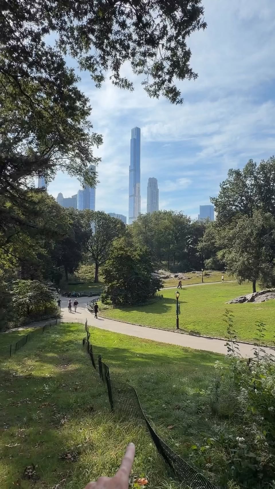 Navigating Central Park's Lamppost Maze