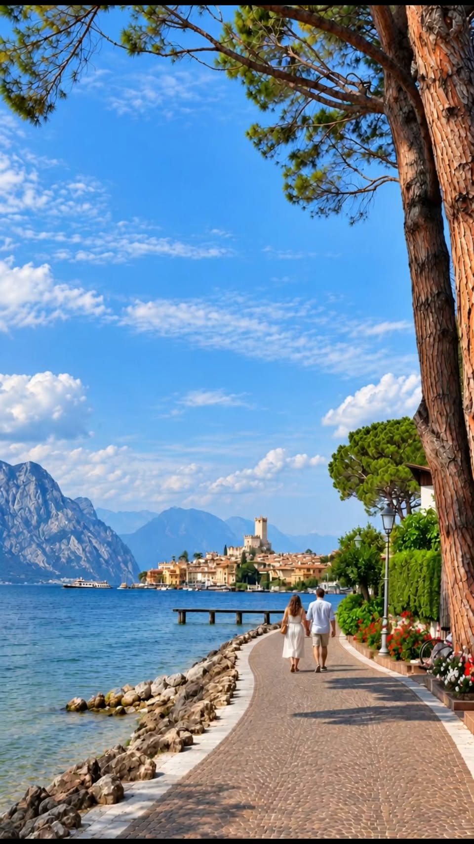 Malcesine Lakeside Charm And Mountain Views