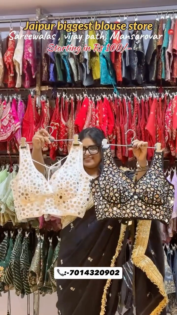 Sareewalas: Jaipur's Blouse and Saree Destination