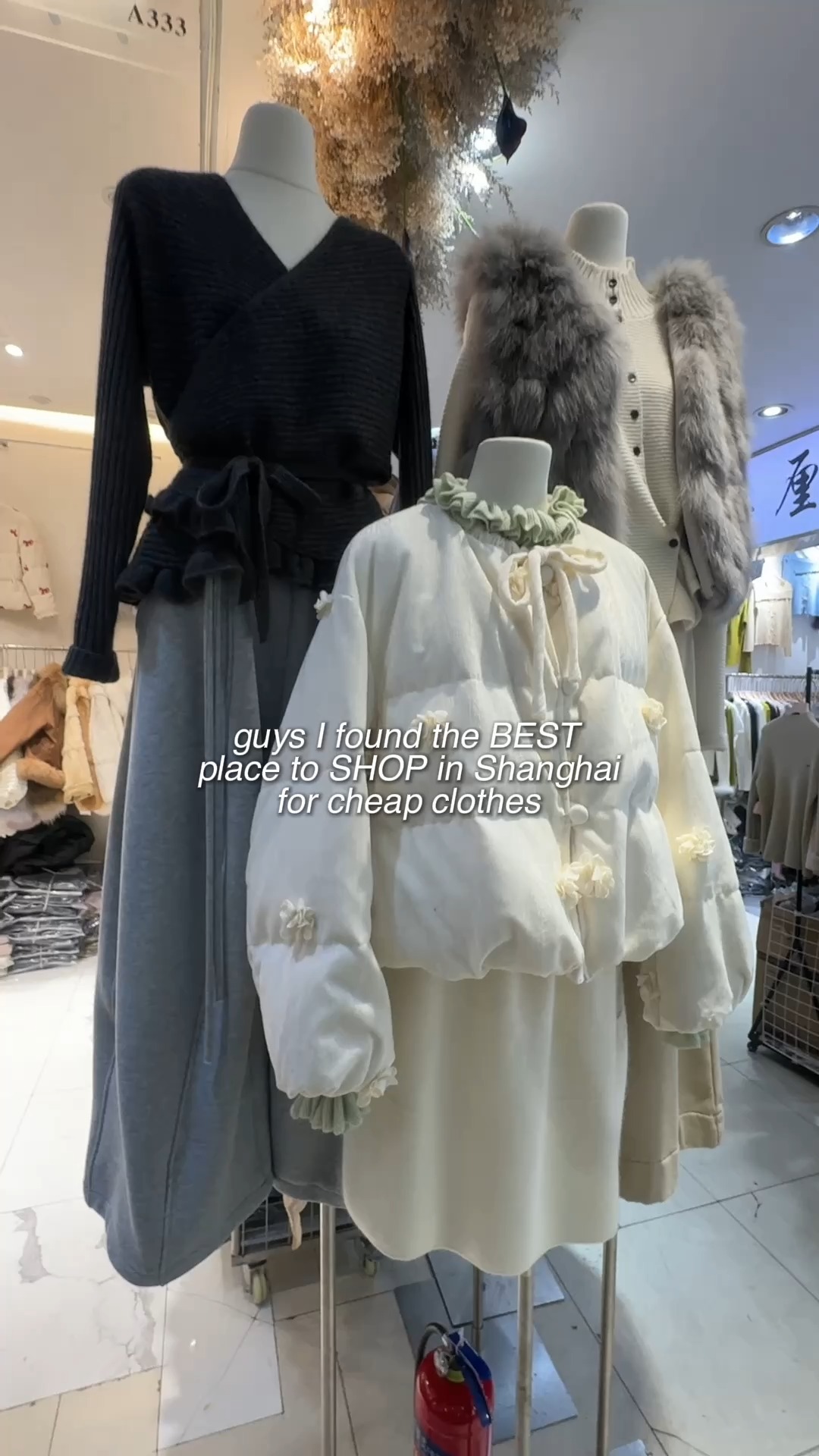 Shanghai's Wholesale Clothing Market Offers Fashion Finds