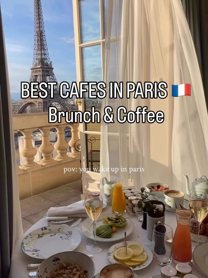 Paris Cafes Offering Brunch, Coffee, and Views